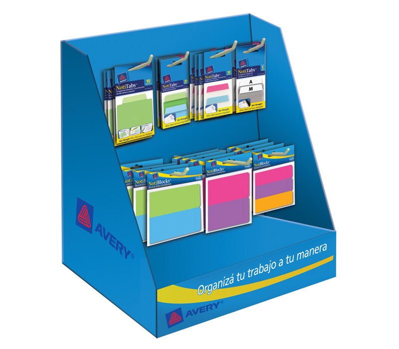 Ilustración - Exibidor Avery