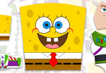 Ilustración - Bob Esponja - Buzz Ligthyear